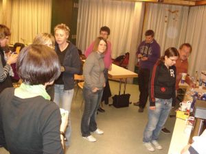 Zwischendurch wurden immer wieder kleine Erfrischungspausen eingelegt