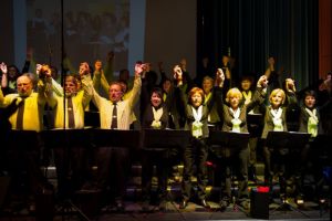 Abschlussbild bei WE ARE THE WORLD