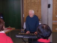 Uli Führe in Aktion - Chorwochenende 2008