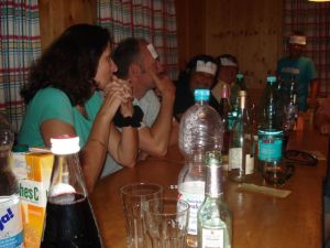 Beim Ratespiel WER BIN ICH ging es lustig zu